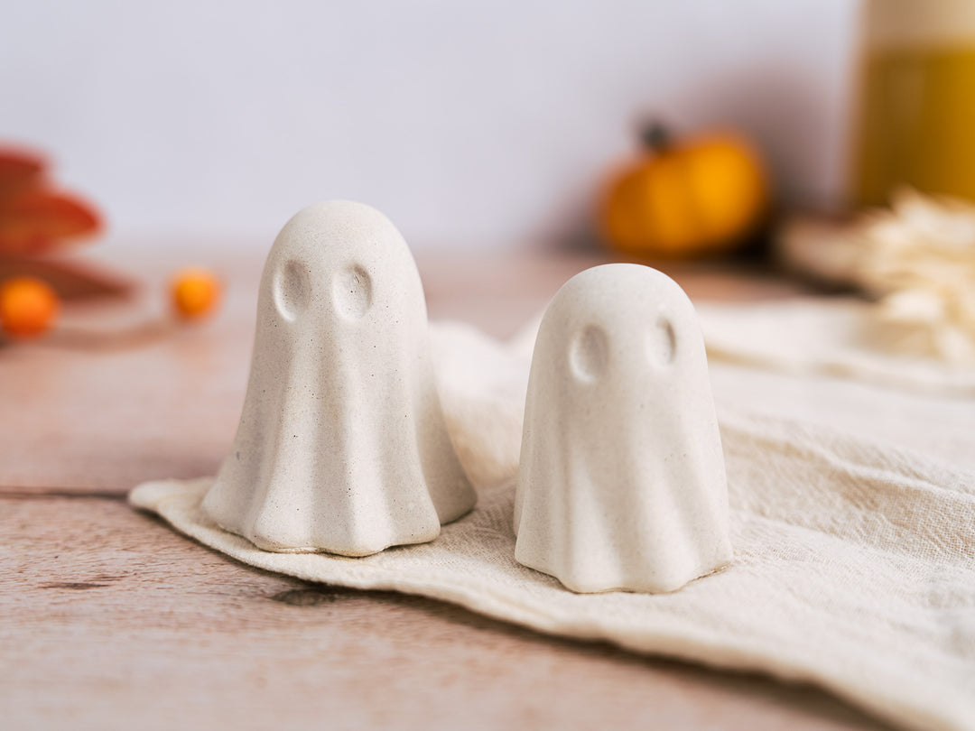 3D Concrete Ghost Figures