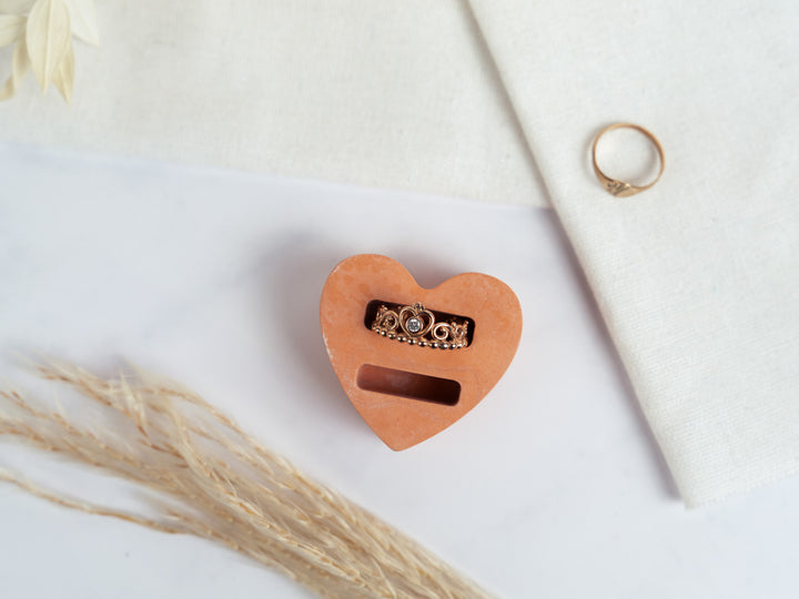 Heart-Shaped and Geometric Ring Holders
