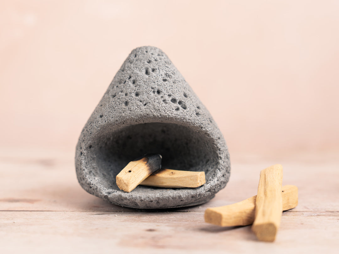 Volcanic Rock Texture Incense & Joss Stick Burner