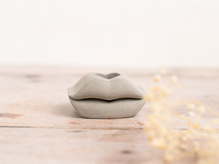 3D Stackable Lip Candle Stick Holders