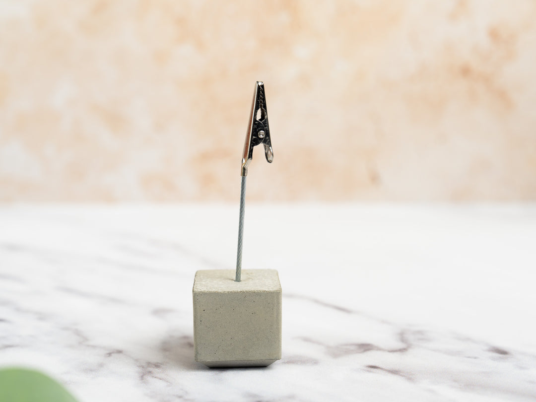 Concrete Photo Card Holders