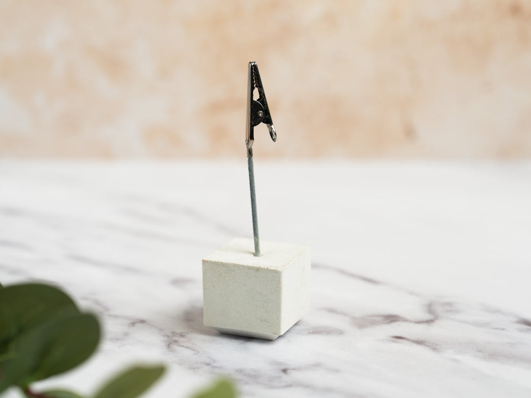 Concrete Photo Card Holders