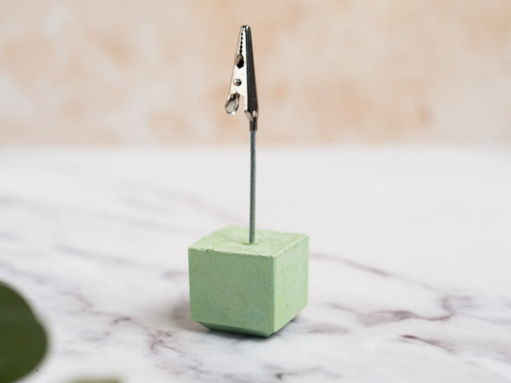 Concrete Photo Card Holders