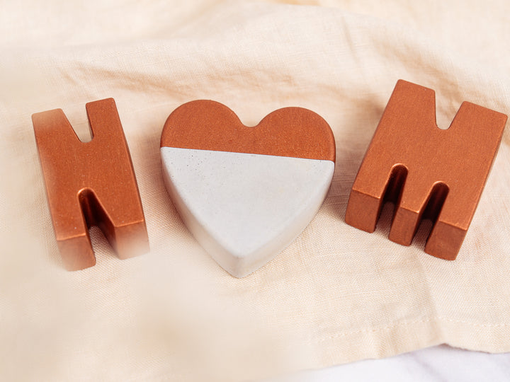 Copper and Concrete Initial Gift Set