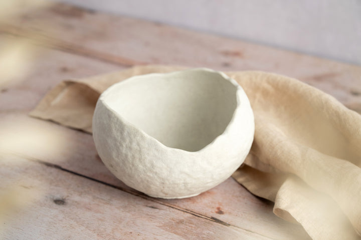 Abstract Concrete Bowl