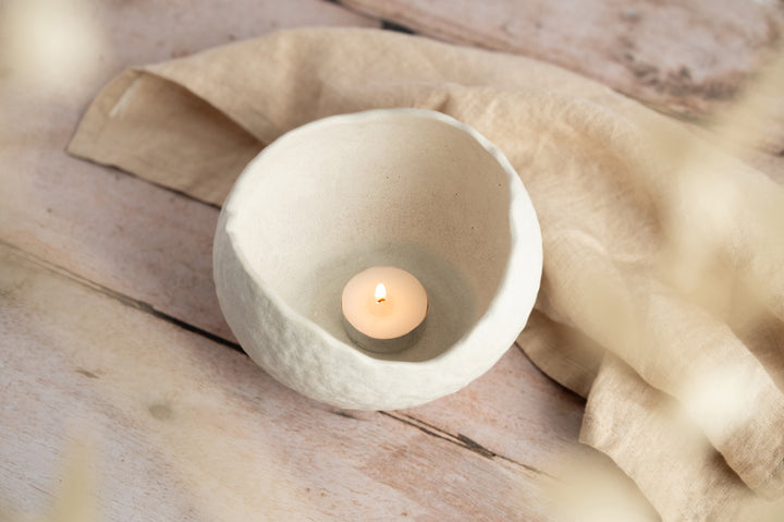 Abstract Concrete Bowl