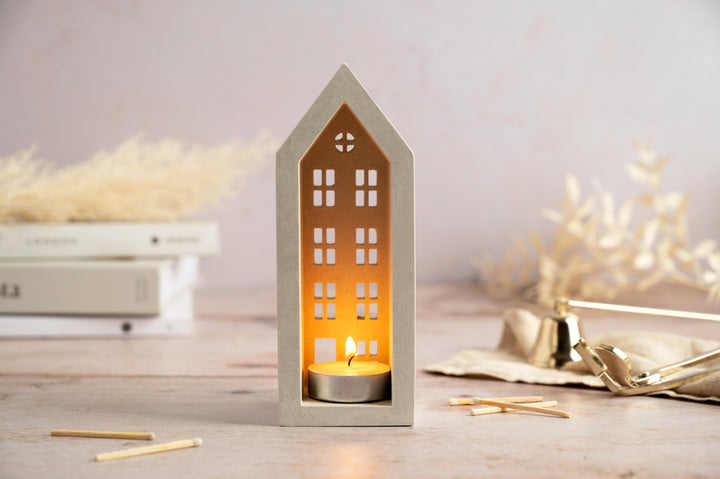House Shaped Candle Holder