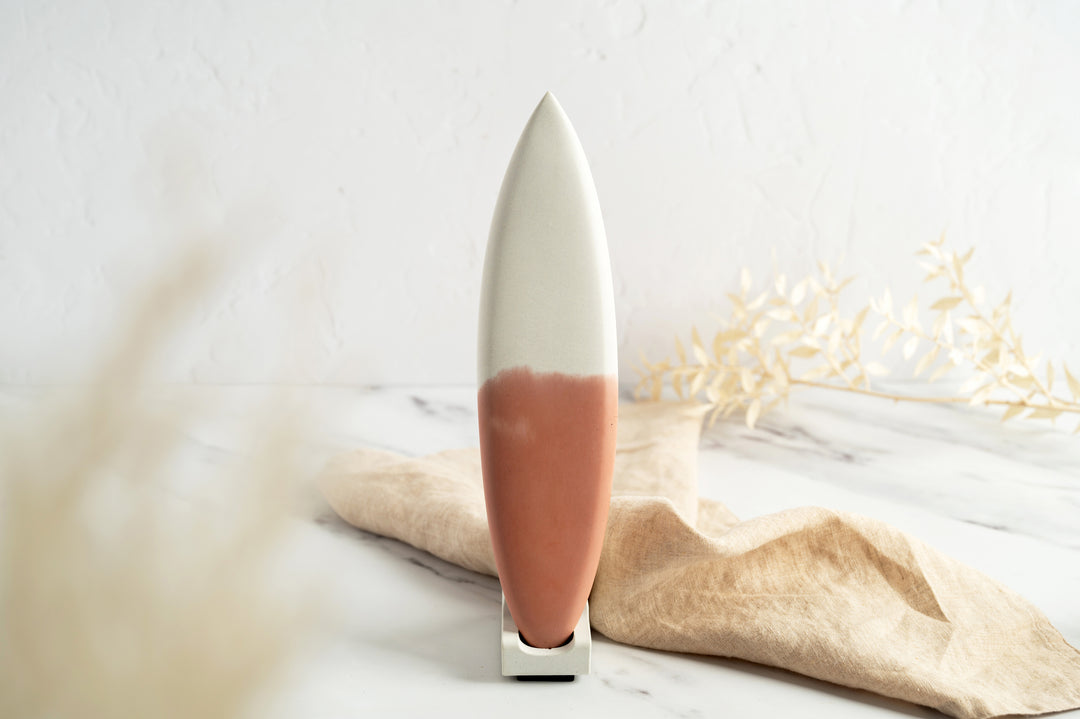 Surfboard and Stand Display Piece