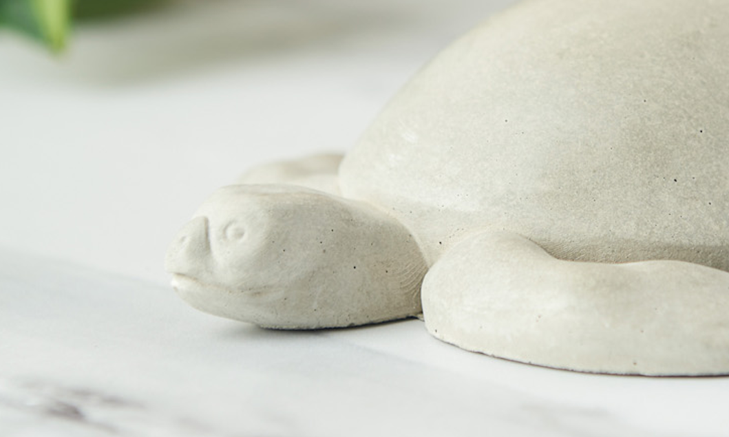 Turtle Concrete Tea Light Holder