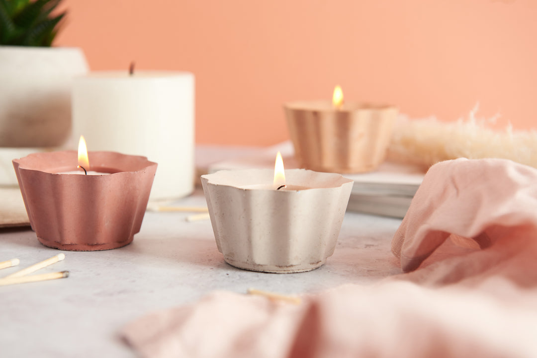 Cupcake Inspired Candle Holder