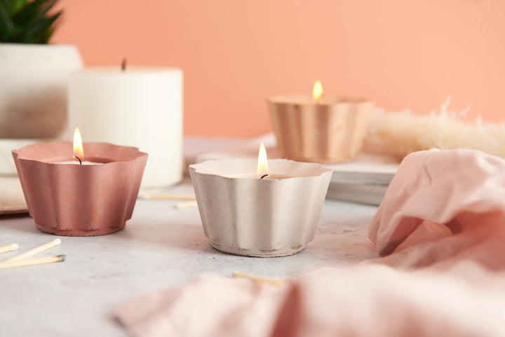 Cupcake Inspired Candle Holder