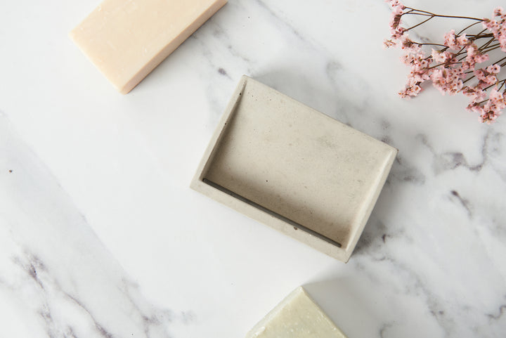 Concrete Soap Dish