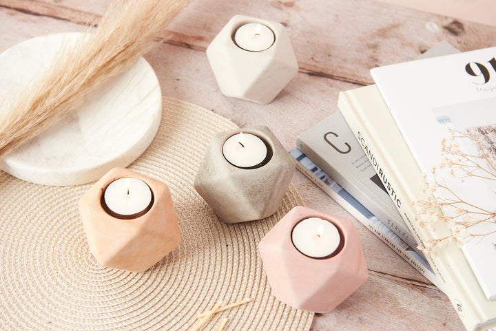 Geometric Tea Light Holder