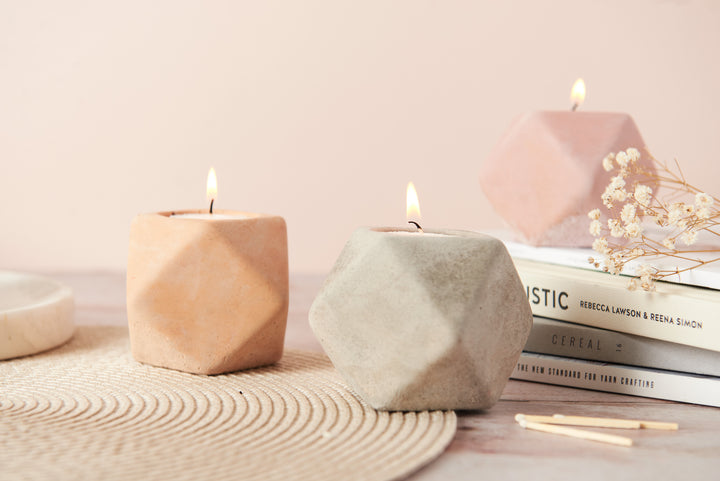 Geometric Tea Light Holder
