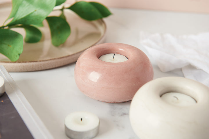 Donut Style Candle Holder