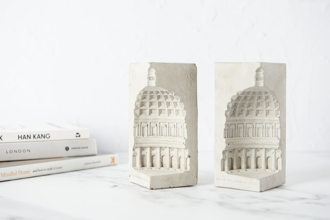 Architecture Inspired Book Ends