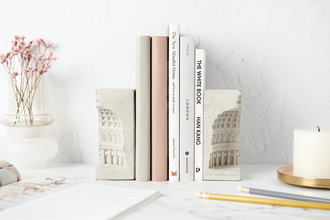 Architecture Inspired Book Ends