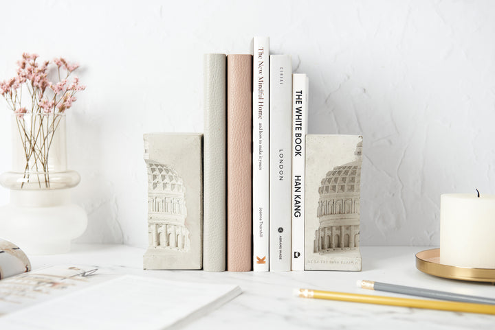 Architecture Inspired Book Ends