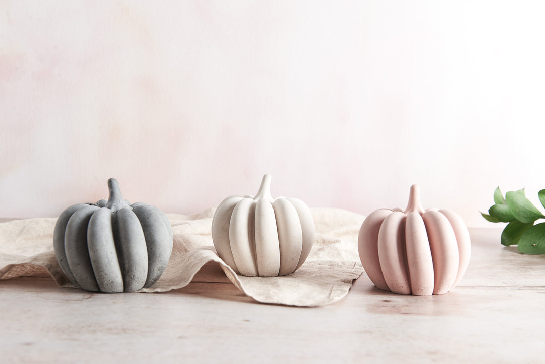 Concrete Pumpkin