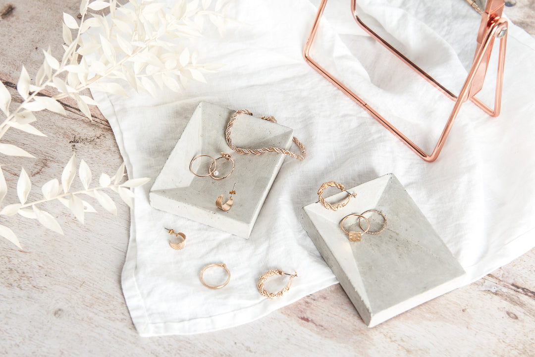 Geometric Ring Trays