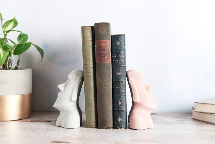 Moai Statue Easter Island Statue Book Ends