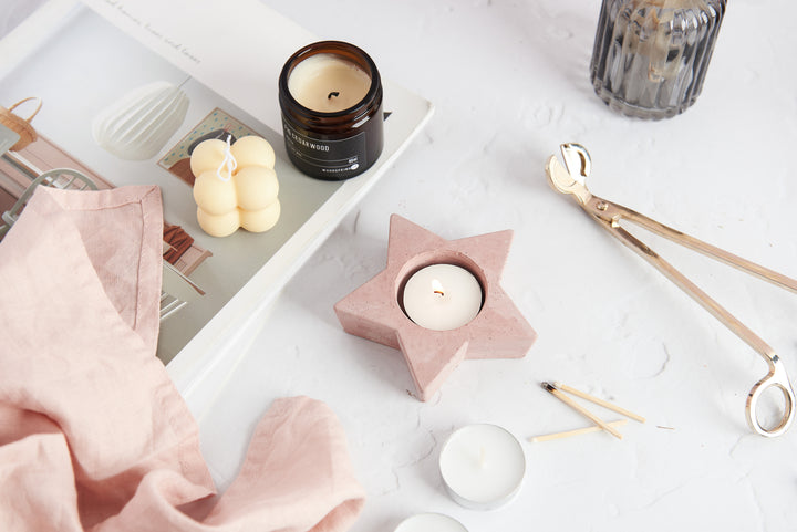 Christmas Star Shaped Tea Light Holder