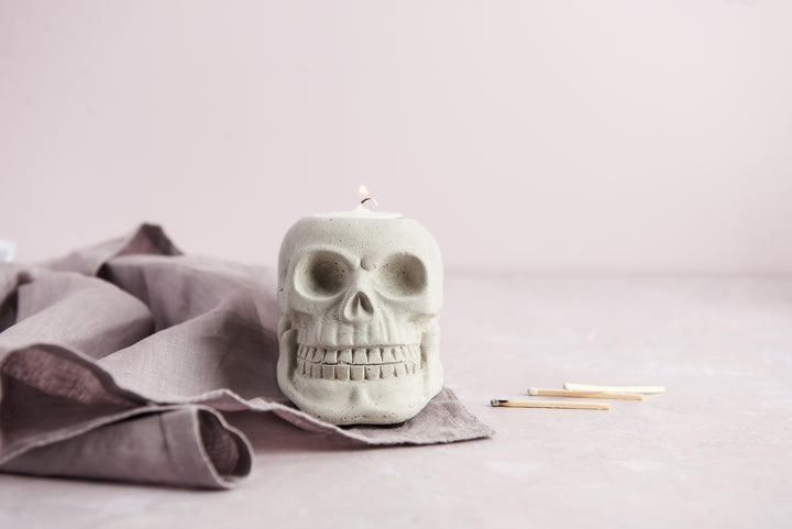 Skull Tea Light Holder