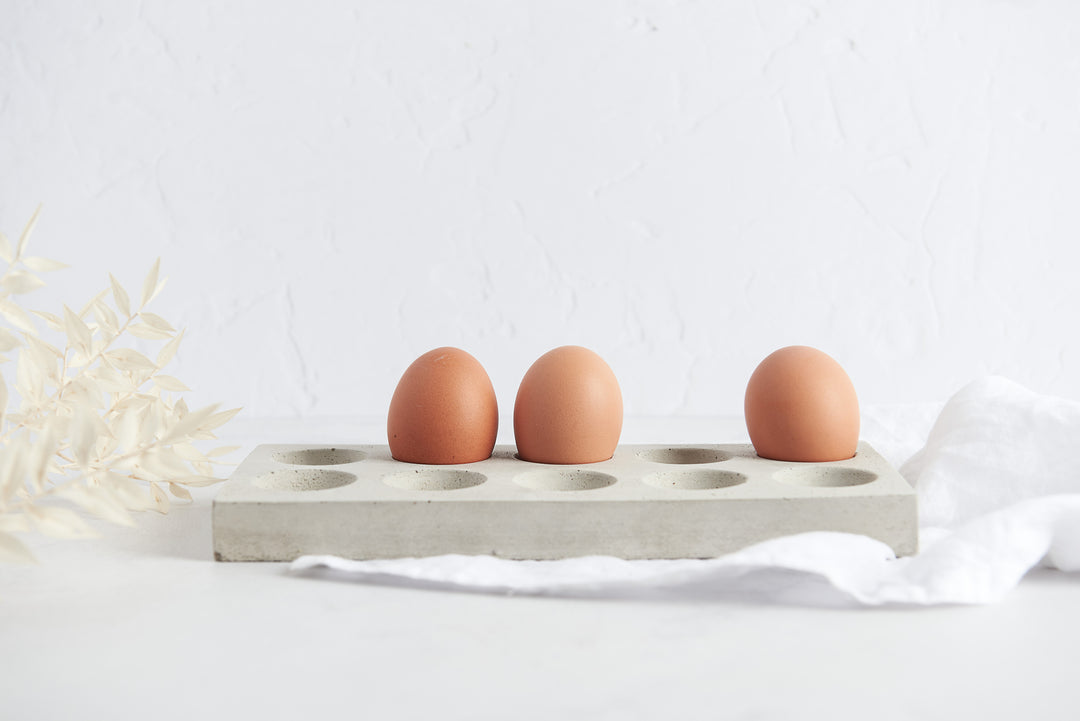Concrete Egg Holder