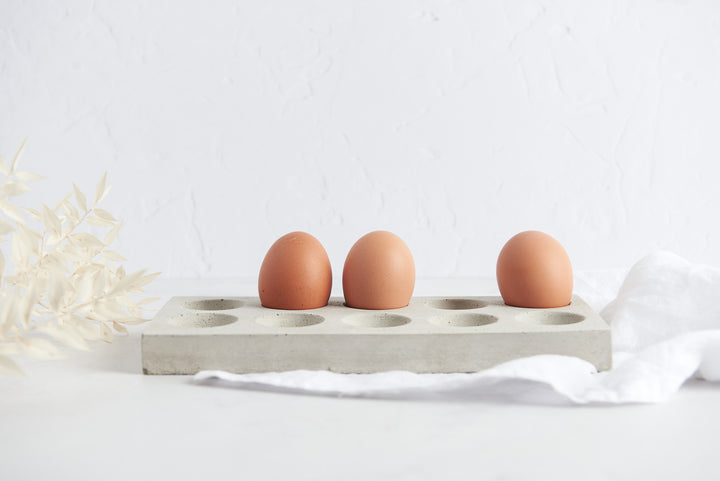 Concrete Egg Holder
