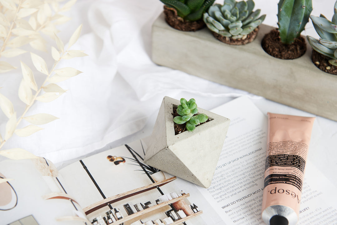 Rectangular 5 Plant Planter