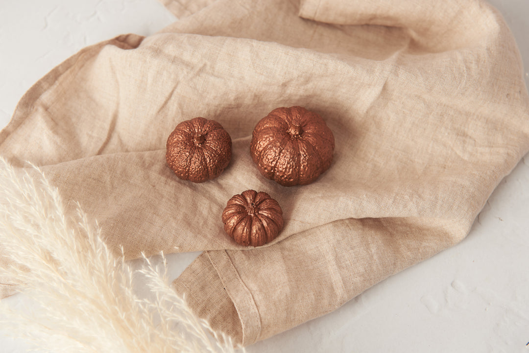 3D Concrete Pumpkins
