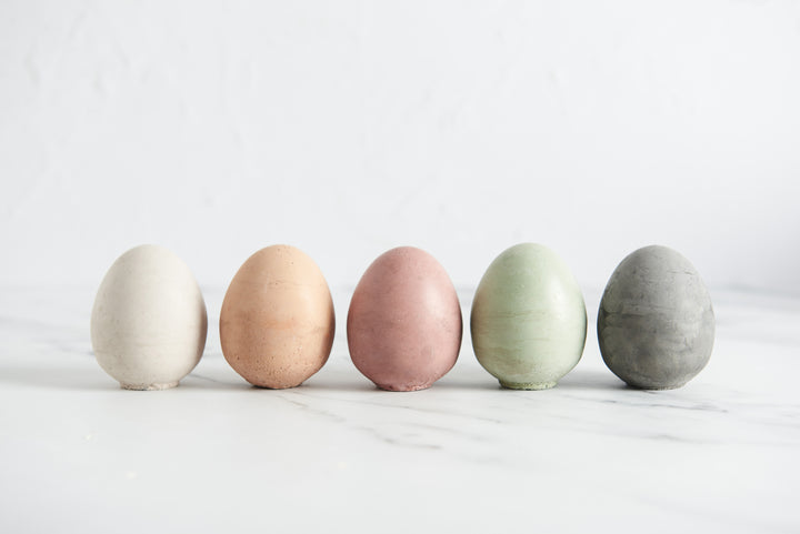 Concrete Easter Eggs