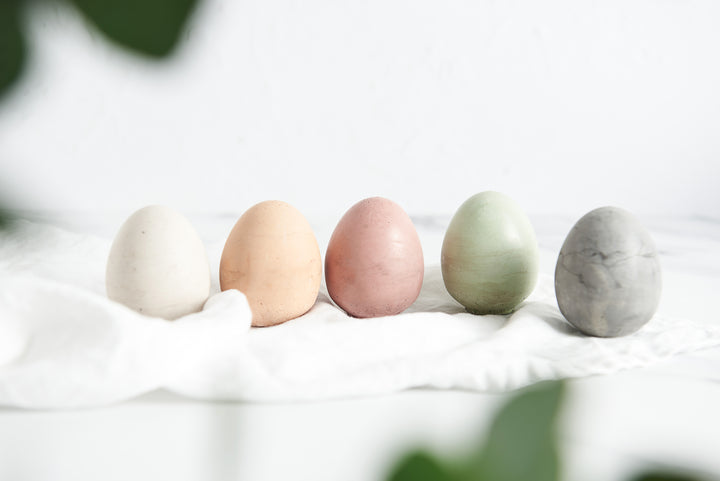 Concrete Easter Eggs