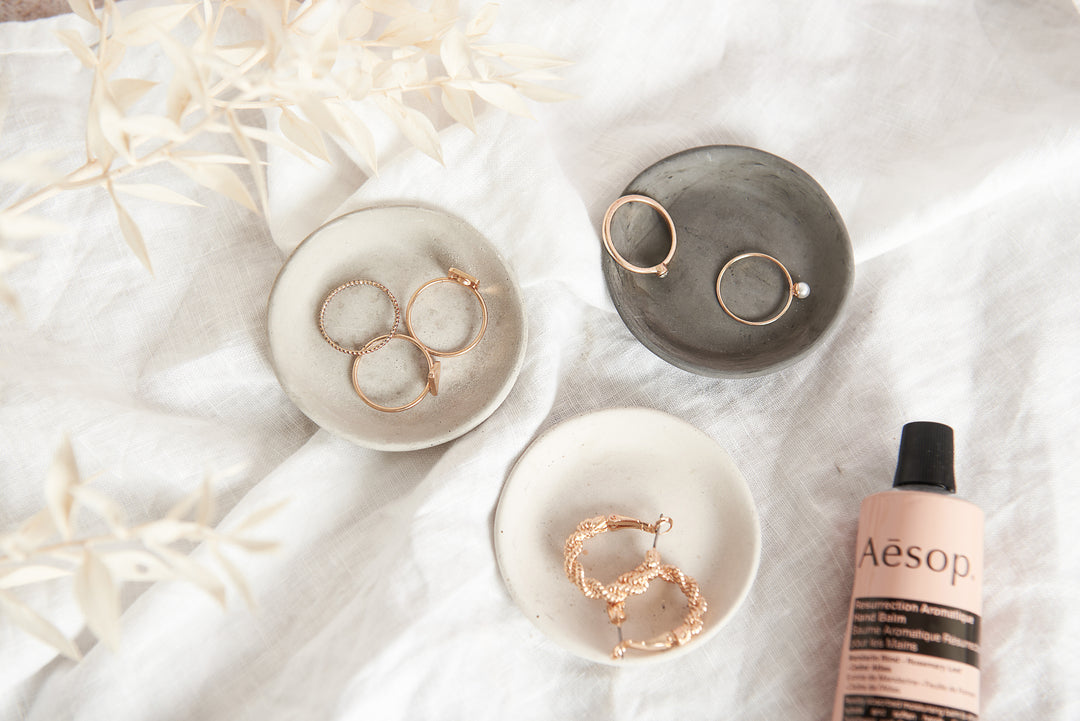 Concrete Ring Dish
