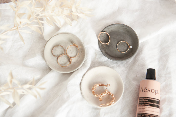 Concrete Ring Dish