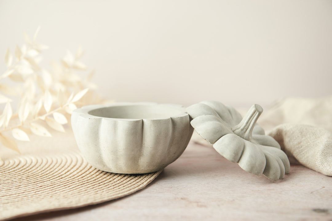 3D Pumpkin Pot With Lid