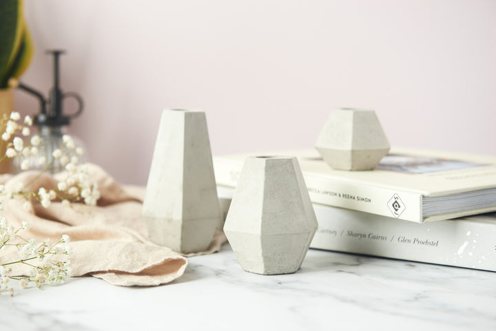 Geometric Candle Stick Holders