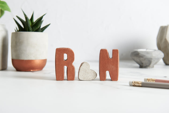 Copper Concrete Initial Set
