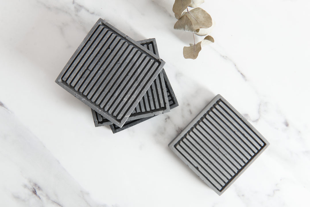 Square Ridged Coasters