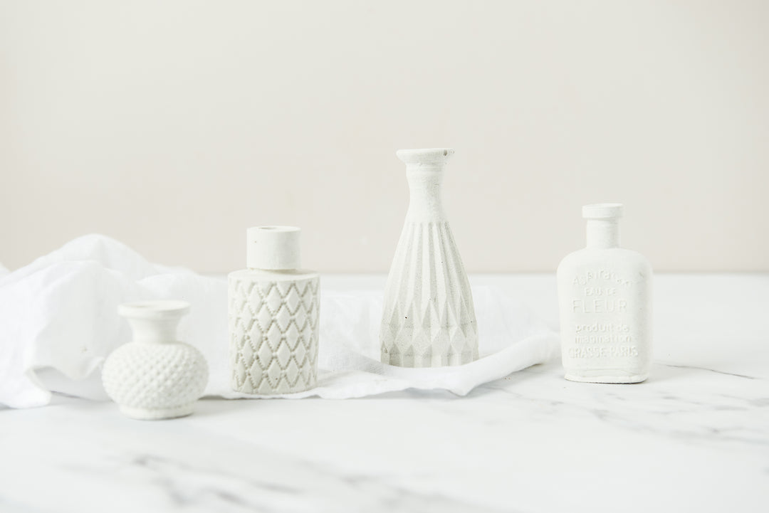 Miniature Concrete Vases