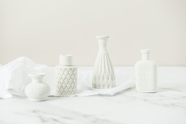 Miniature Concrete Vases