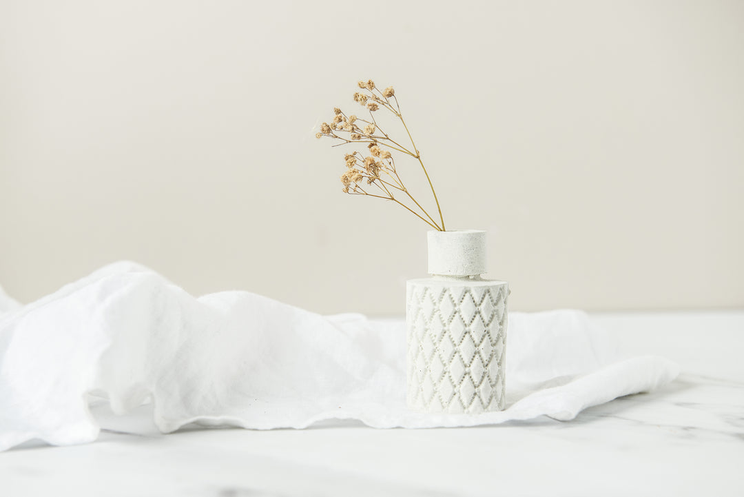 Miniature Concrete Vases