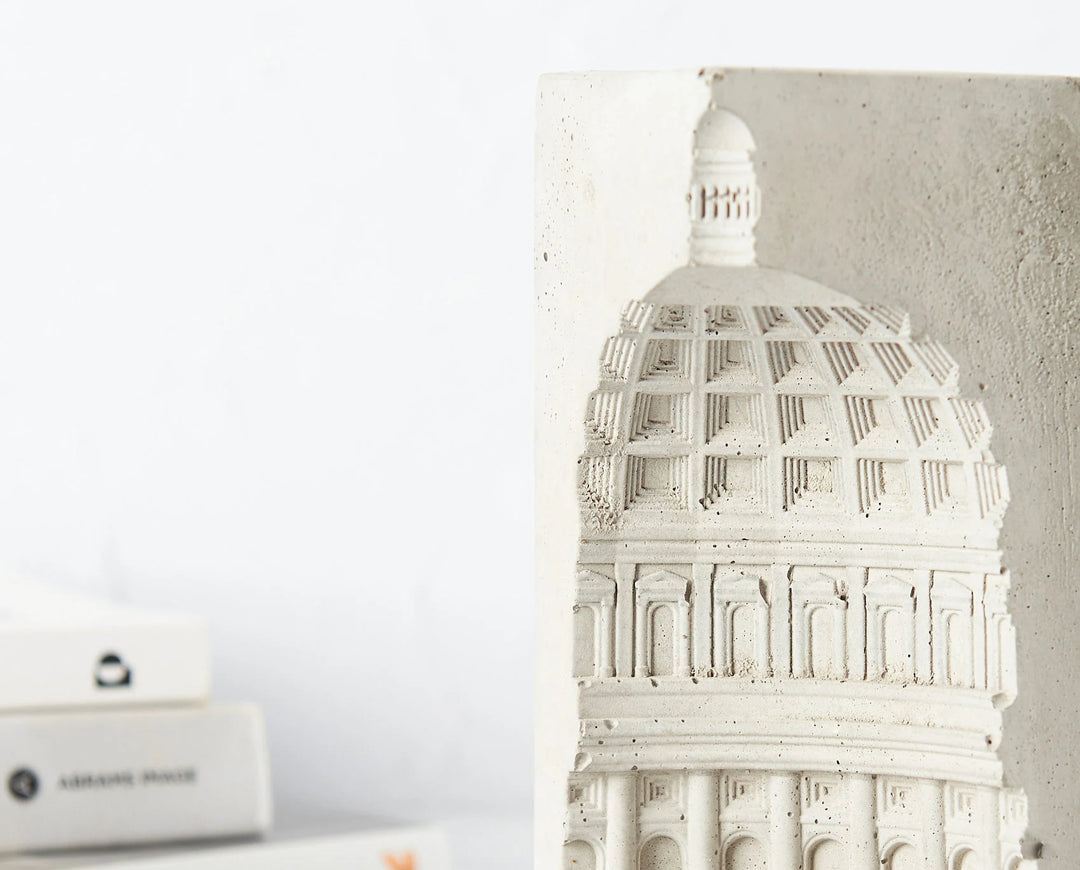 Architecture Inspired Book Ends