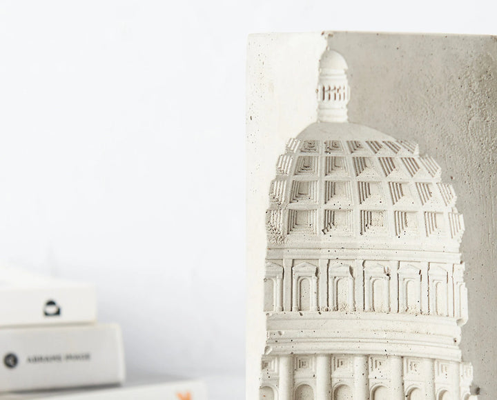 Architecture Inspired Book Ends
