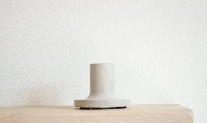 Minimalist Concrete Candlestick Holders